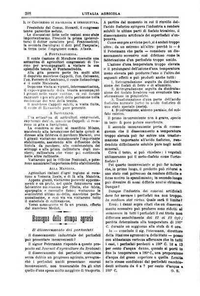 L' Italia agricola giornale di agricoltura