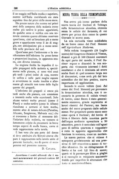 L' Italia agricola giornale di agricoltura