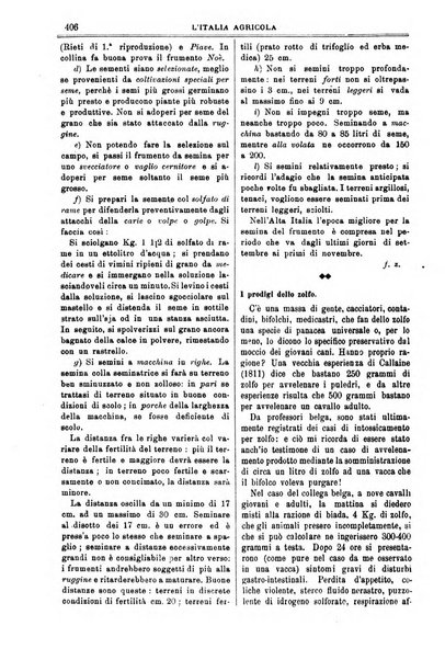 L' Italia agricola giornale di agricoltura