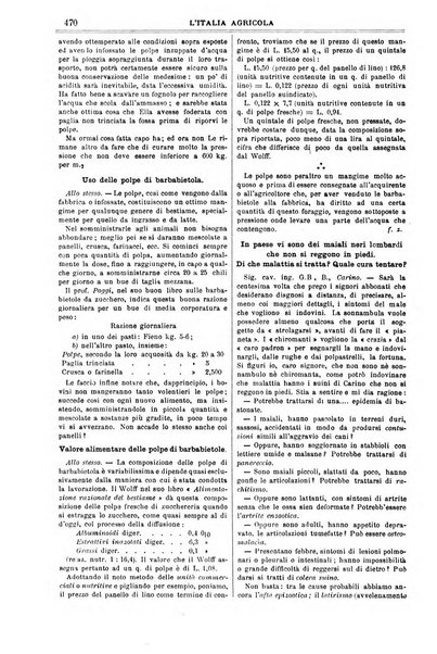 L' Italia agricola giornale di agricoltura