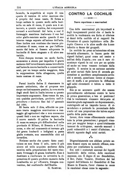 L' Italia agricola giornale di agricoltura