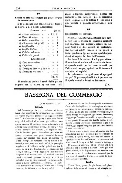 L' Italia agricola giornale di agricoltura