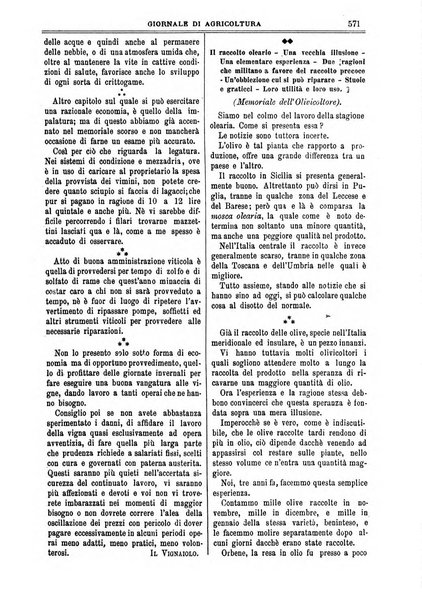 L' Italia agricola giornale di agricoltura