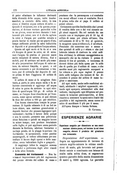 L' Italia agricola giornale di agricoltura