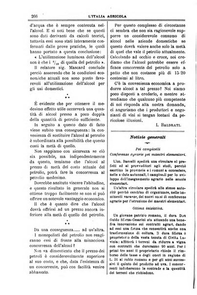 L' Italia agricola giornale di agricoltura