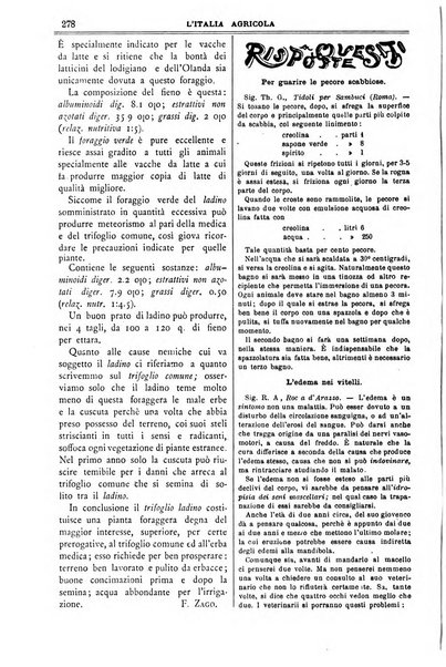 L' Italia agricola giornale di agricoltura