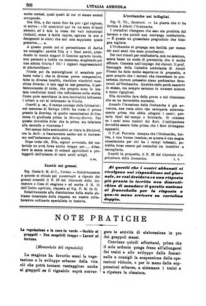 L' Italia agricola giornale di agricoltura