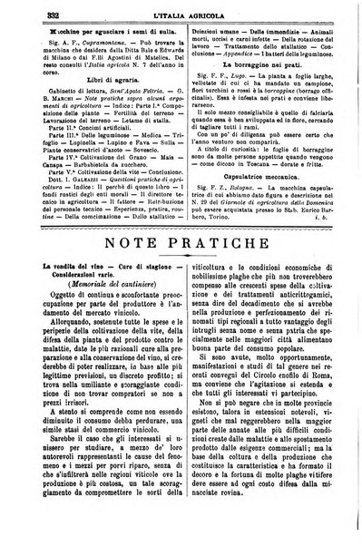 L' Italia agricola giornale di agricoltura