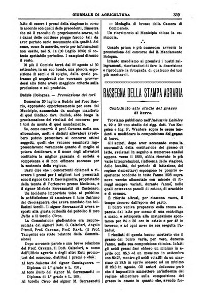 L' Italia agricola giornale di agricoltura