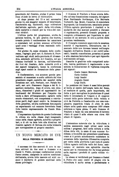 L' Italia agricola giornale di agricoltura