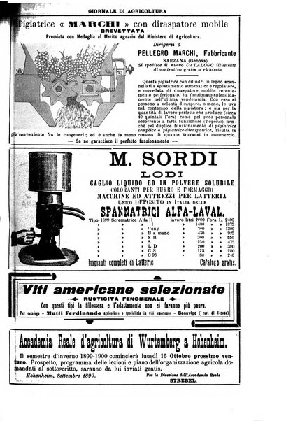 L' Italia agricola giornale di agricoltura