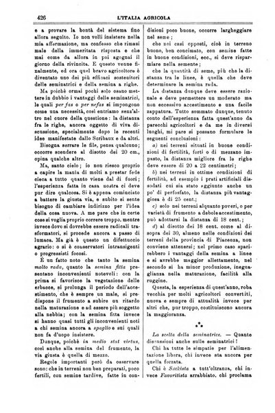 L' Italia agricola giornale di agricoltura