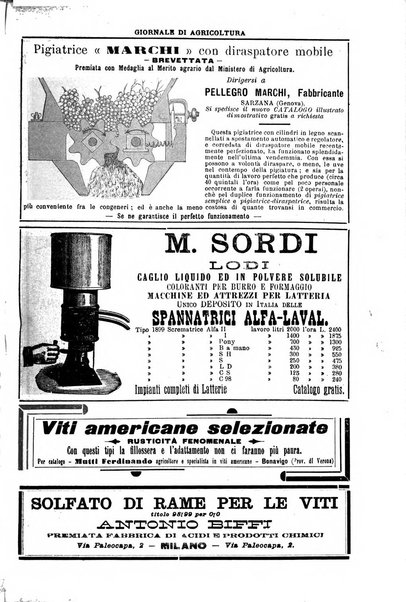 L' Italia agricola giornale di agricoltura