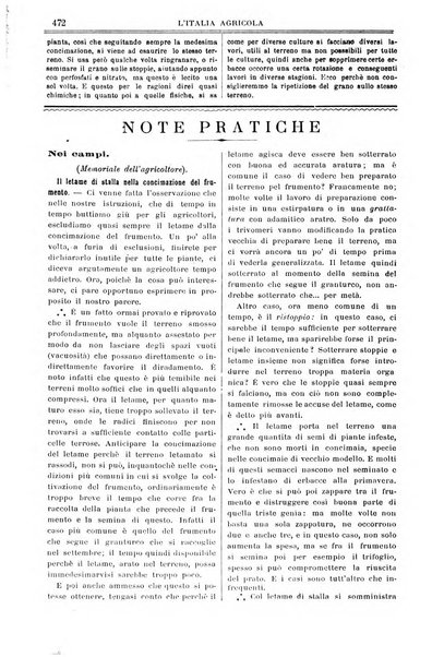 L' Italia agricola giornale di agricoltura