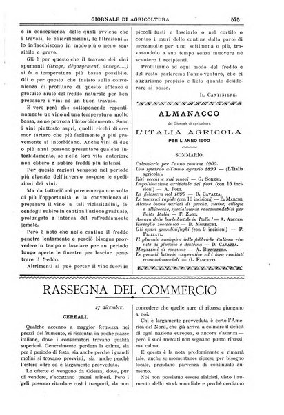 L' Italia agricola giornale di agricoltura