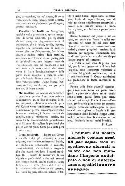 L' Italia agricola giornale di agricoltura