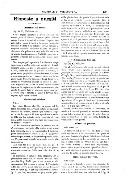 L' Italia agricola giornale di agricoltura