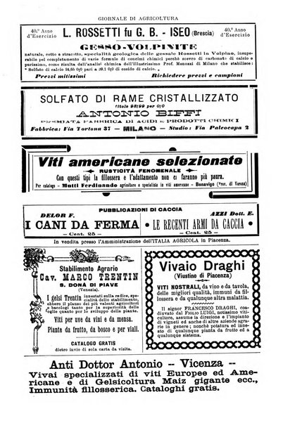 L' Italia agricola giornale di agricoltura