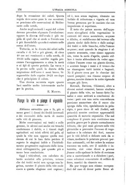 L' Italia agricola giornale di agricoltura