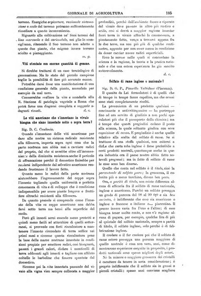 L' Italia agricola giornale di agricoltura