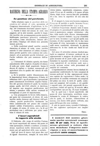 L' Italia agricola giornale di agricoltura