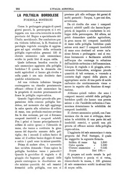 L' Italia agricola giornale di agricoltura