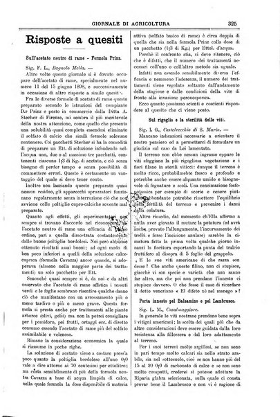 L' Italia agricola giornale di agricoltura