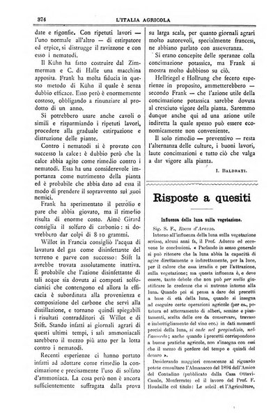 L' Italia agricola giornale di agricoltura