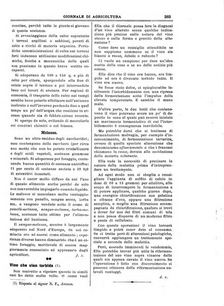 L' Italia agricola giornale di agricoltura