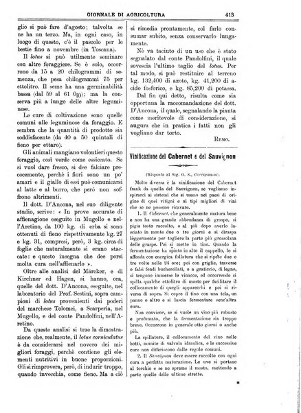 L' Italia agricola giornale di agricoltura