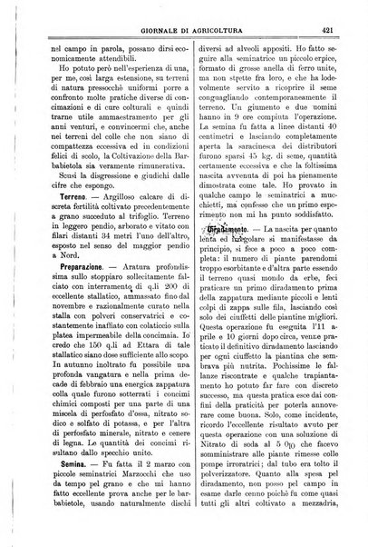 L' Italia agricola giornale di agricoltura