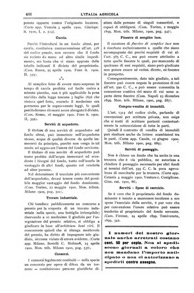 L' Italia agricola giornale di agricoltura