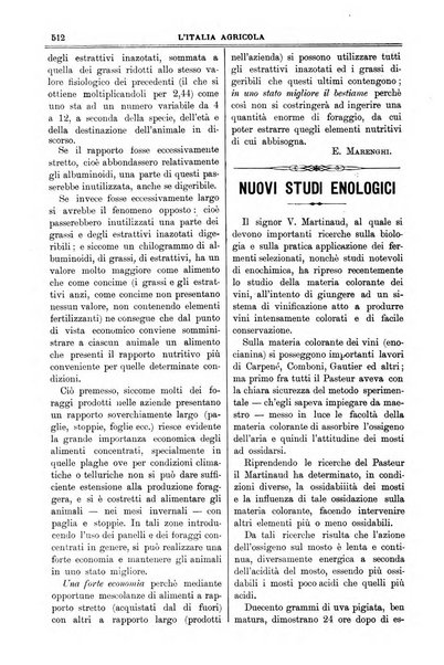 L' Italia agricola giornale di agricoltura