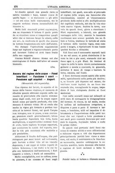 L' Italia agricola giornale di agricoltura