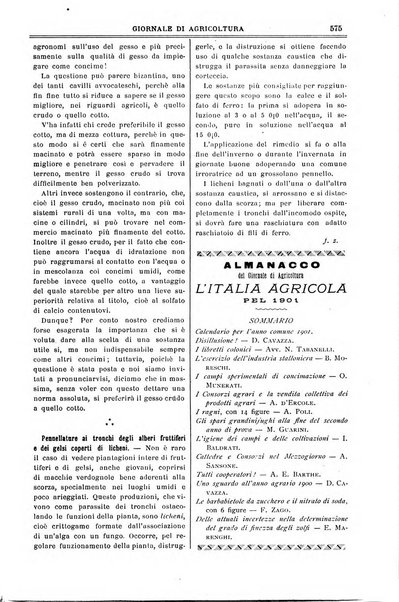 L' Italia agricola giornale di agricoltura