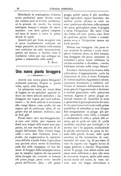 L' Italia agricola giornale di agricoltura