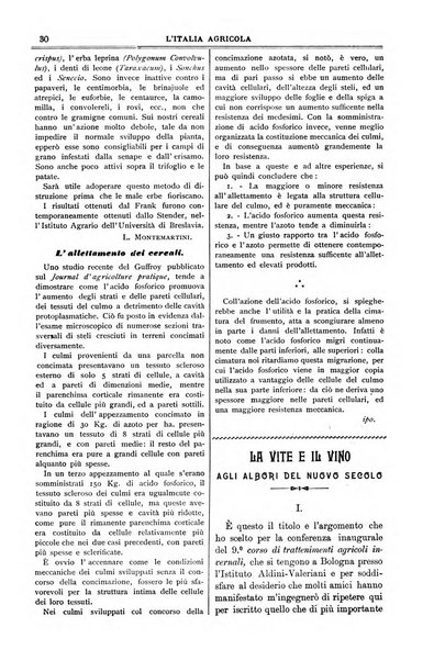 L' Italia agricola giornale di agricoltura