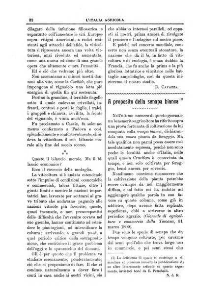 L' Italia agricola giornale di agricoltura