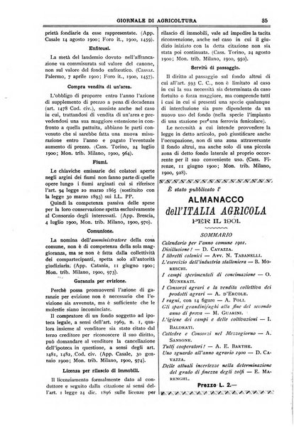 L' Italia agricola giornale di agricoltura