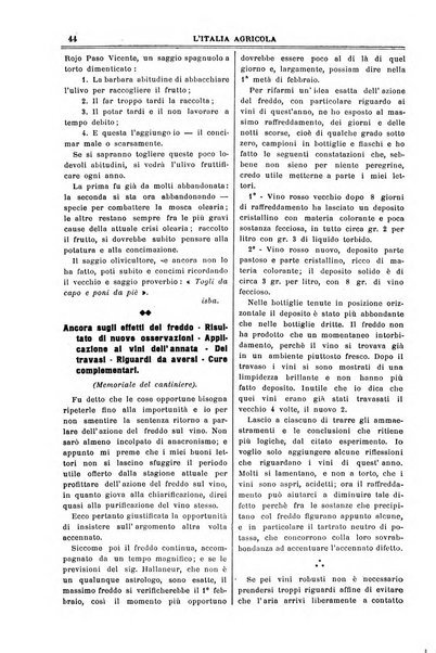 L' Italia agricola giornale di agricoltura