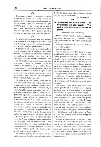 L' Italia agricola giornale di agricoltura