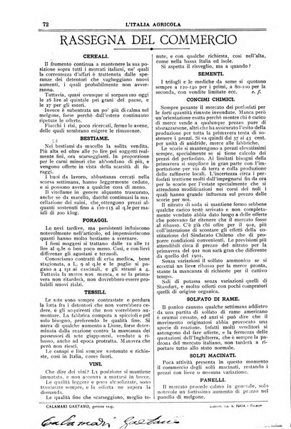 L' Italia agricola giornale di agricoltura