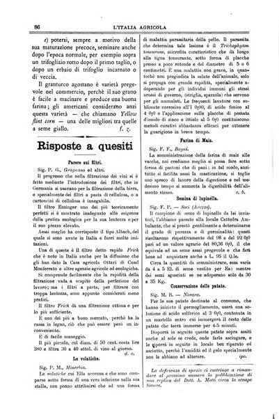 L' Italia agricola giornale di agricoltura