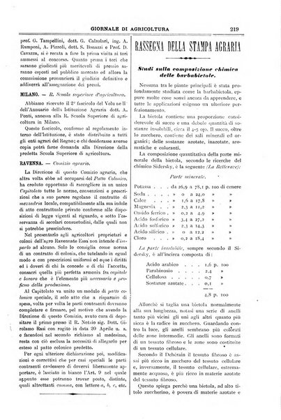 L' Italia agricola giornale di agricoltura