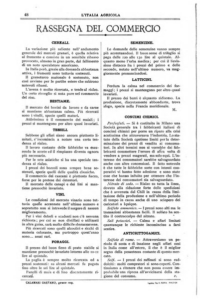 L' Italia agricola giornale di agricoltura