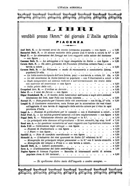 L' Italia agricola giornale di agricoltura