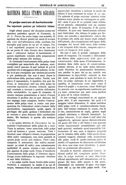 L' Italia agricola giornale di agricoltura