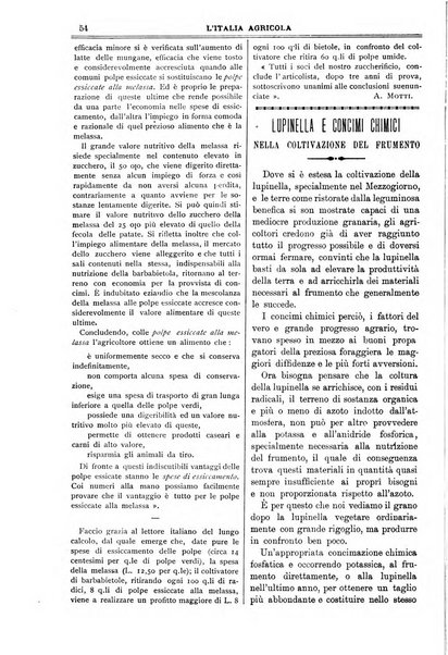 L' Italia agricola giornale di agricoltura