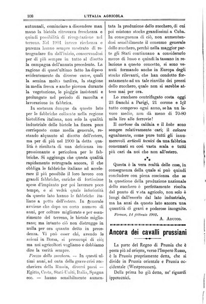 L' Italia agricola giornale di agricoltura