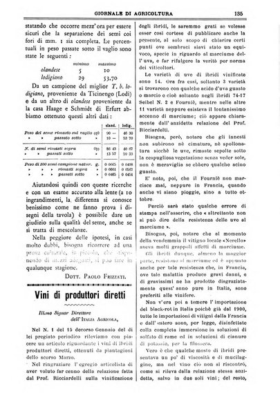 L' Italia agricola giornale di agricoltura